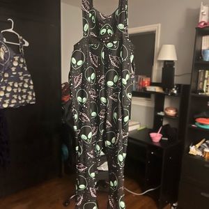 BlackMilk Take Me to Your Dealer Alien Overalls - Size Medium